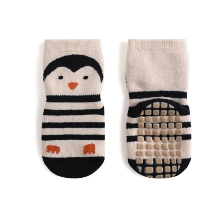 Baby Non Skid Socks Grip Anti Slip Pack of 5 – Beba Canada