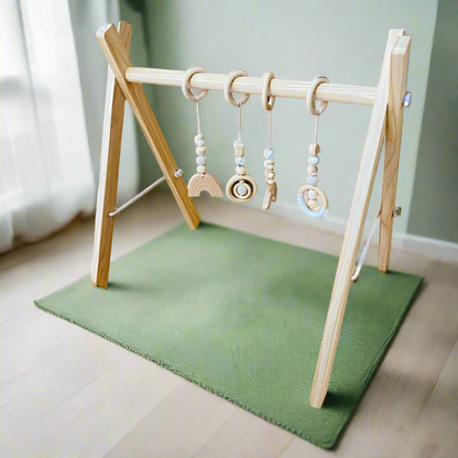 Wooden Baby Play Gym