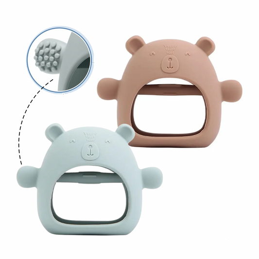 Toddler Teething Mit (2-pack)